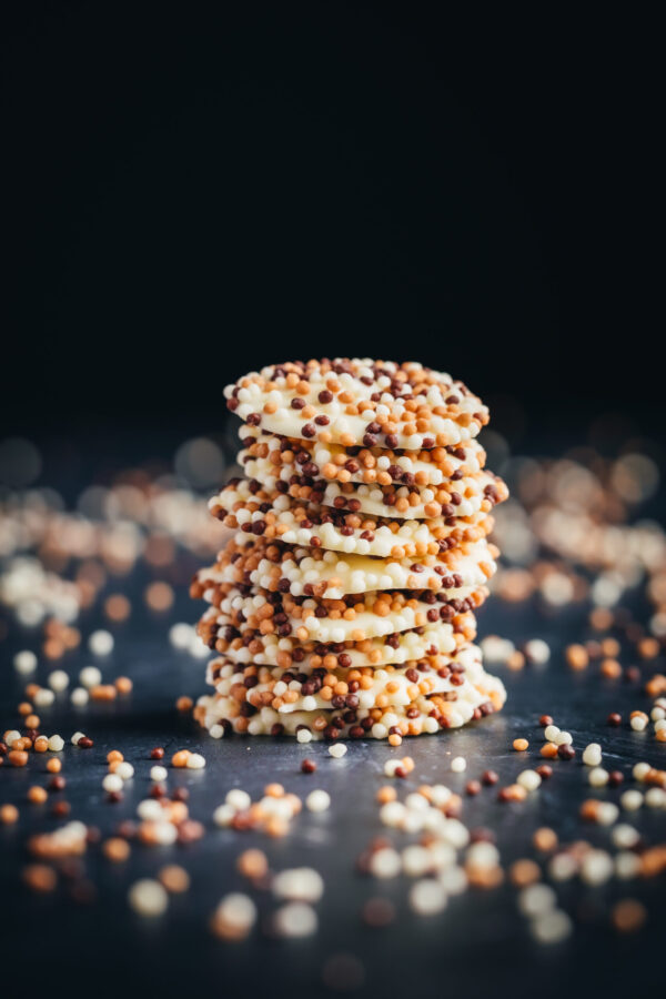 Flikken met koekjes wit 150gr.